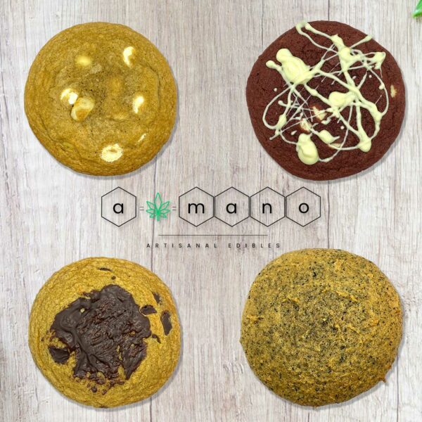 Amano Edibles – Cookies – 200mg | Weedsy Canada