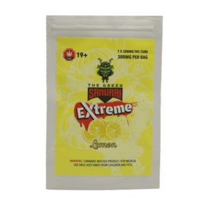 Green Samurai Extreme – Lemon Gummy – 300mg THC | Weedsy Canada