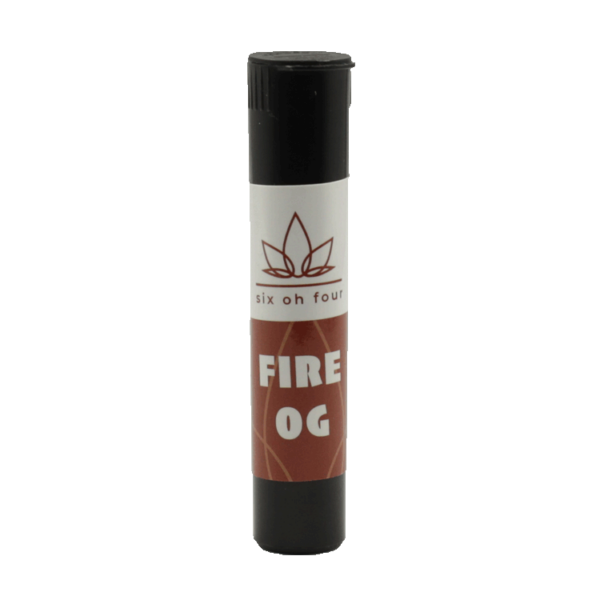 Six Oh Four – CO2 Extracted Vapes – Fire OG – 1ml | Weedsy Canada