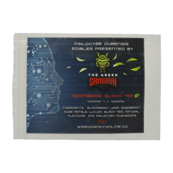 The Green Samurai – Raspberry Black Tea – 1000mg | Weedsy Canada