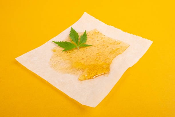 marijuana resin concentrate, yellow amber color cannabis wax | Weedsy Canada